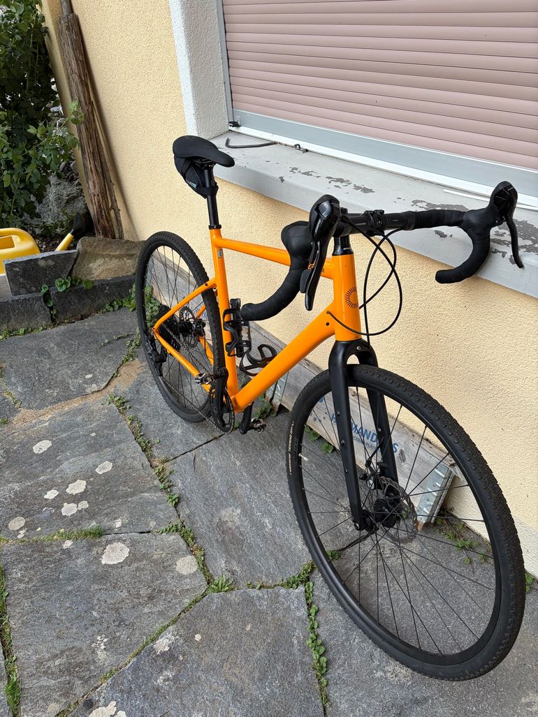 Used Cannondale Topstone 4 2023 2023 Road & Gravel, Orange — image 4 of 8