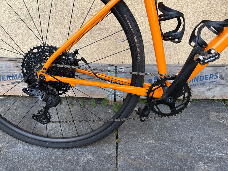 Used Cannondale Topstone 4 2023 2023 Road & Gravel, Orange — image 3 of 8