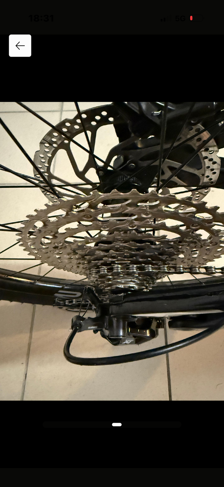 Used Whistle Custom Shimano Deore XT 2024 Mountainbike, Black — image 8 of 12