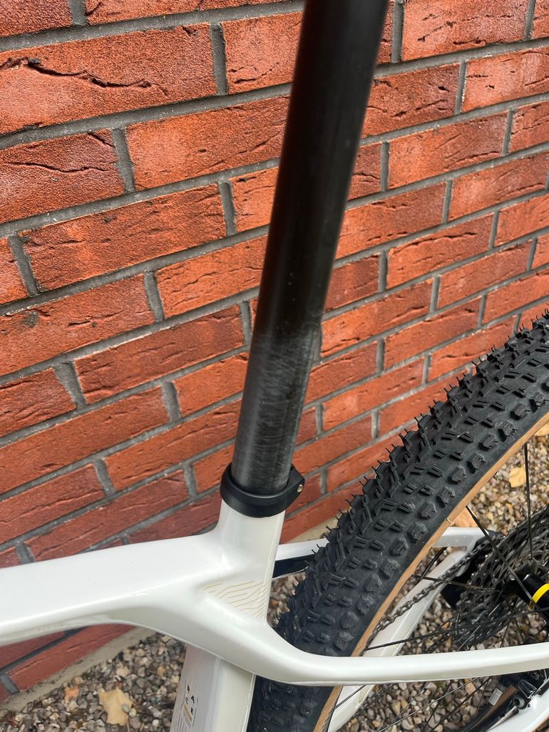 Used ROCKRIDER Semi-Rigid SRAM GX Eagle 2025 Mountainbike, White — image 4 of 5