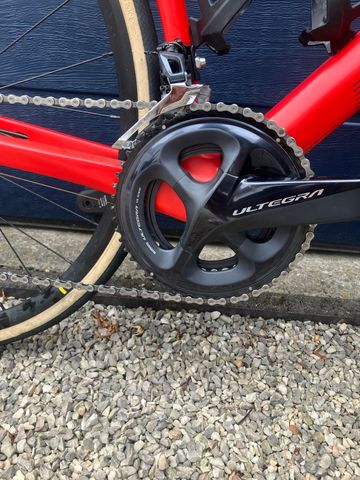 Used BMC Roadmachine FIVE 2022 2022 Road & Gravel, Red — image 3 of 8