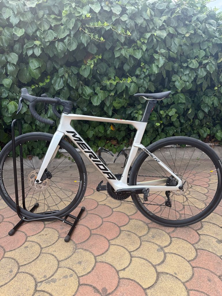 Used Merida REACTO 6000 Di2 2024 2024 Road & Gravel, Light Gray — image 19 of 19