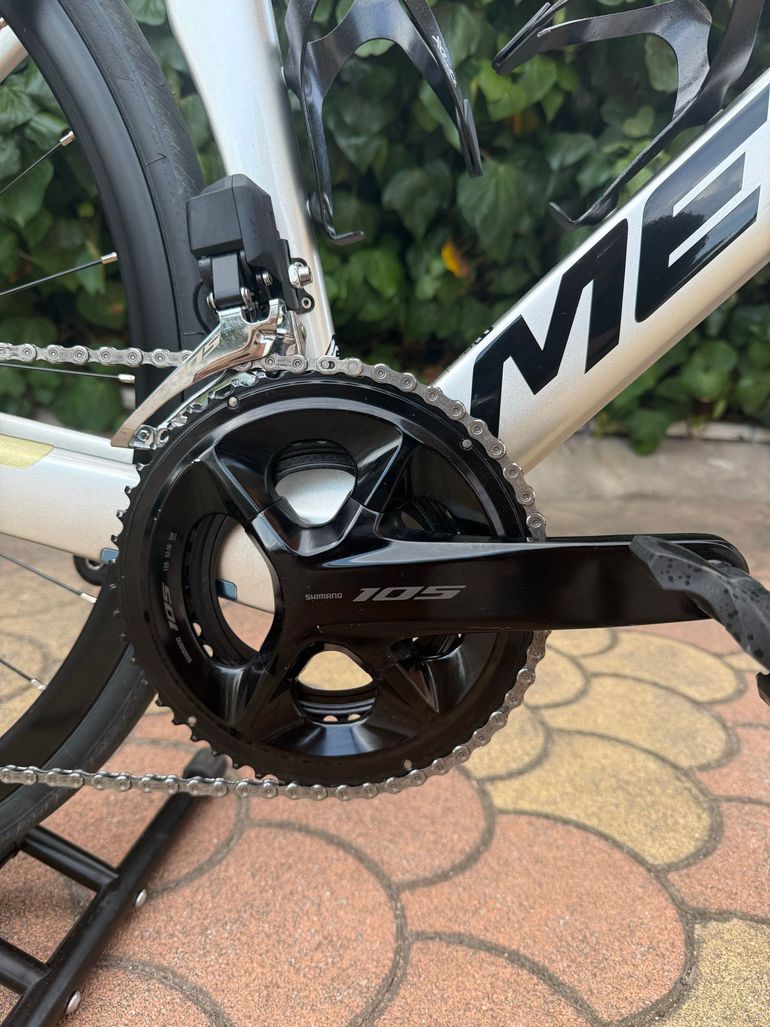 Used Merida REACTO 6000 Di2 2024 2024 Road & Gravel, Light Gray — image 6 of 19