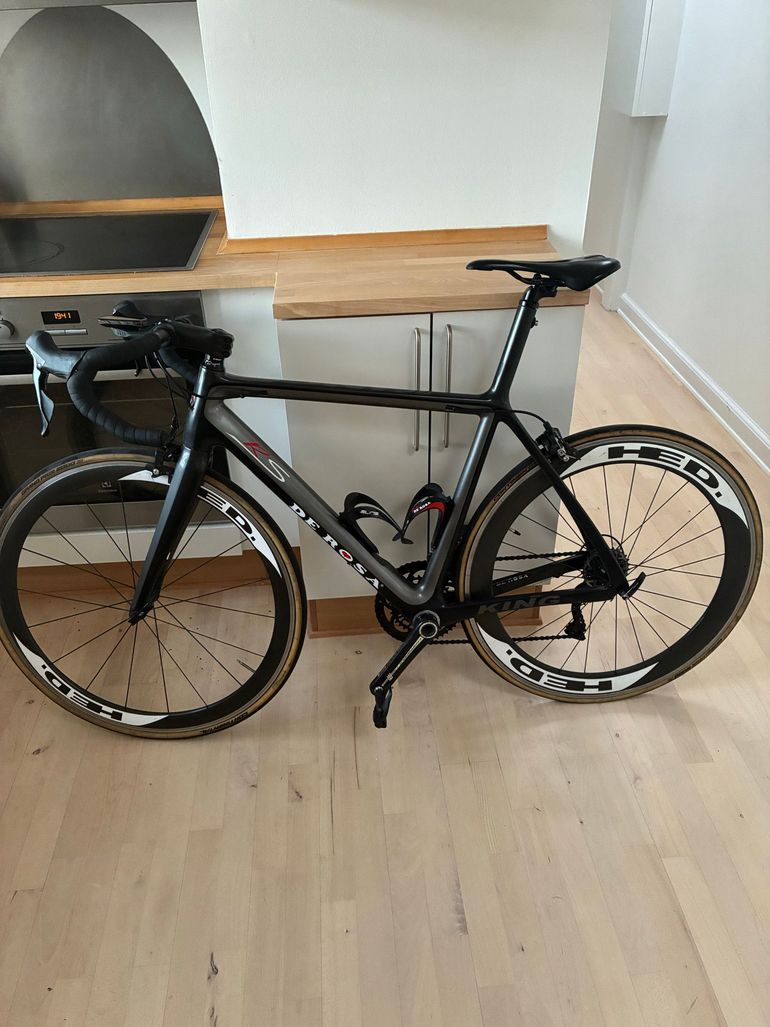 Gebrauchtes De Rosa Shimano 105 2014 Road & Gravel, Schwarz — Bild 2 von 8