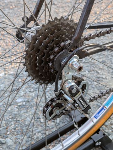 Gebrauchtes MBK Custom Other Shimano 1991 Road & Gravel, Schwarz — Bild 7 von 11
