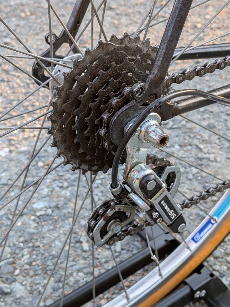 Gebrauchtes MBK Custom Other Shimano 1991 Road & Gravel, Schwarz — Bild 7 von 11