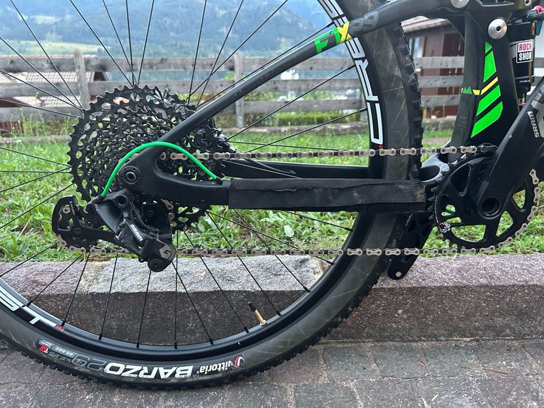 Used Olympia Evo SRAM GX 2018 Mountainbike, Black — image 9 of 12