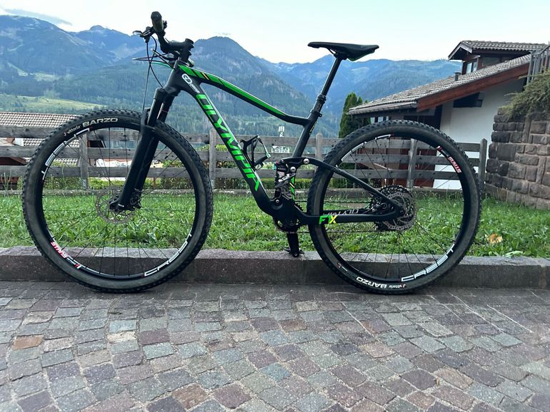 Used Olympia Evo SRAM GX 2018 Mountainbike, Black — image 2 of 12