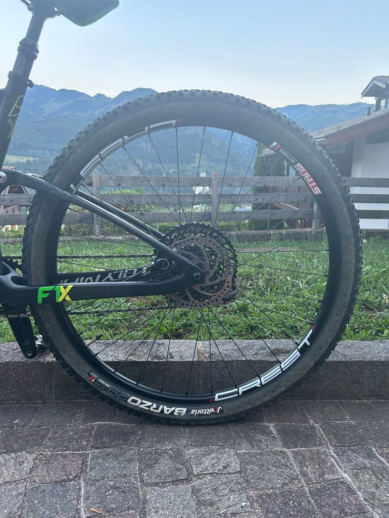 Used Olympia Evo SRAM GX 2018 Mountainbike, Black — image 8 of 12
