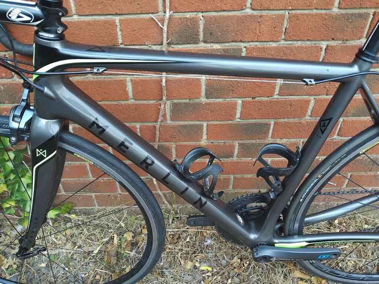 Merlin Nitro Shimano Ultegra 2017 Road & Gravel de segunda mano, Gris claro — imagen 14 de 35