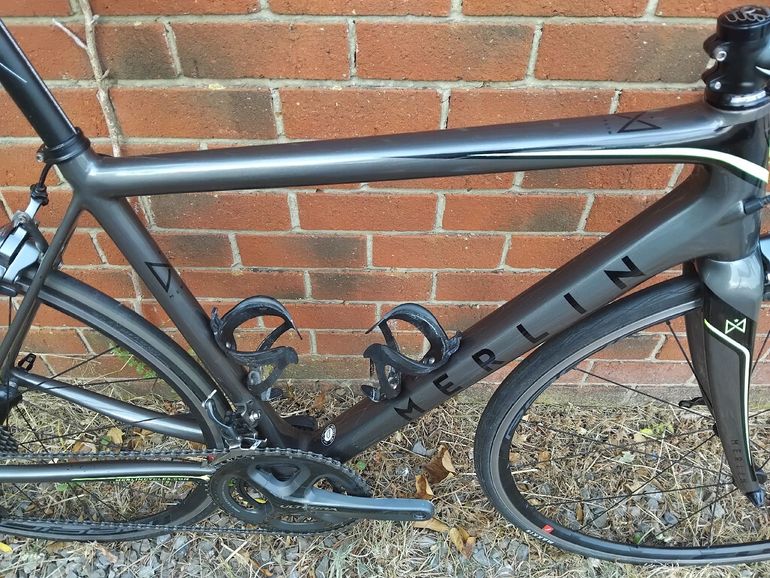 Merlin Nitro Shimano Ultegra 2017 Road & Gravel de segunda mano, Gris claro — imagen 25 de 35