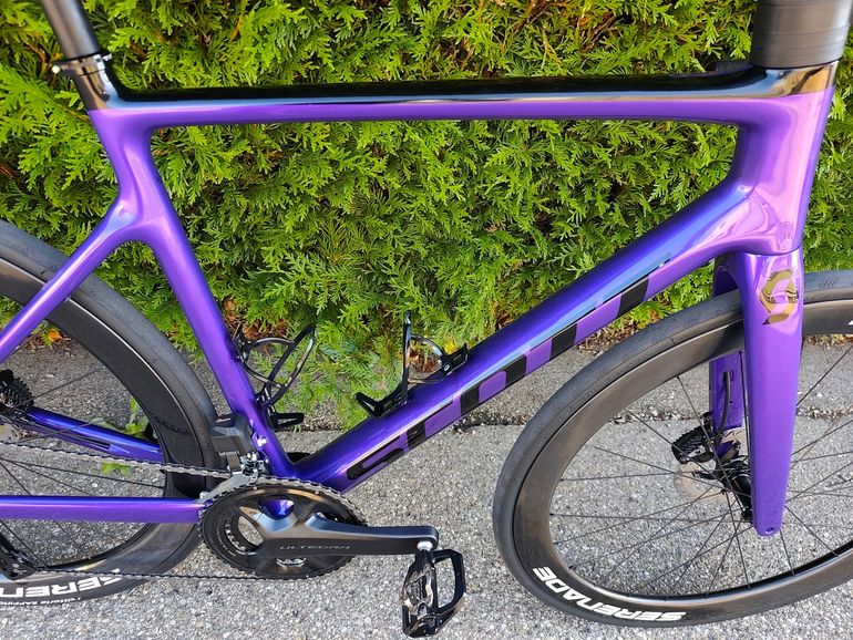 Used Scott Addict 10 2024 Road & Gravel, Purple — image 7 of 10