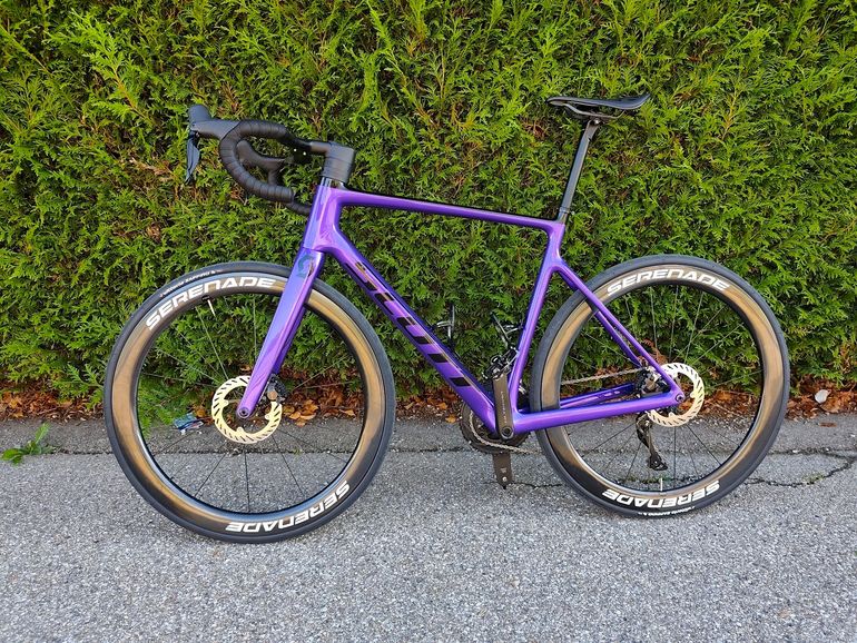 Used Scott Addict 10 2024 Road & Gravel, Purple — image 4 of 10