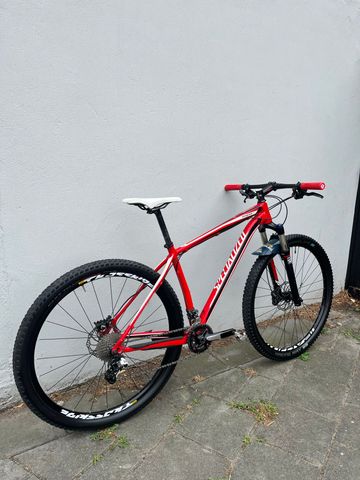 Specialized Stumpjumper Comp 29 2014 2014 Mountainbike de segunda mano, Rojo — imagen 2 de 8