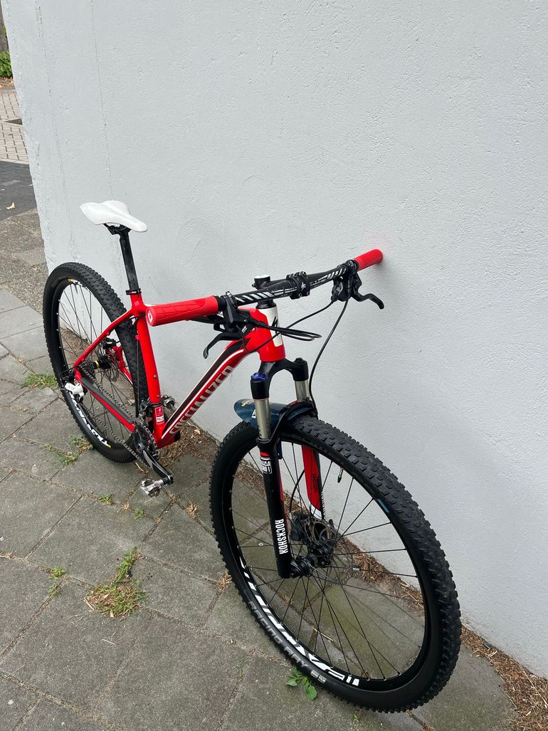 Specialized Stumpjumper Comp 29 2014 2014 Mountainbike de segunda mano, Rojo — imagen 5 de 8