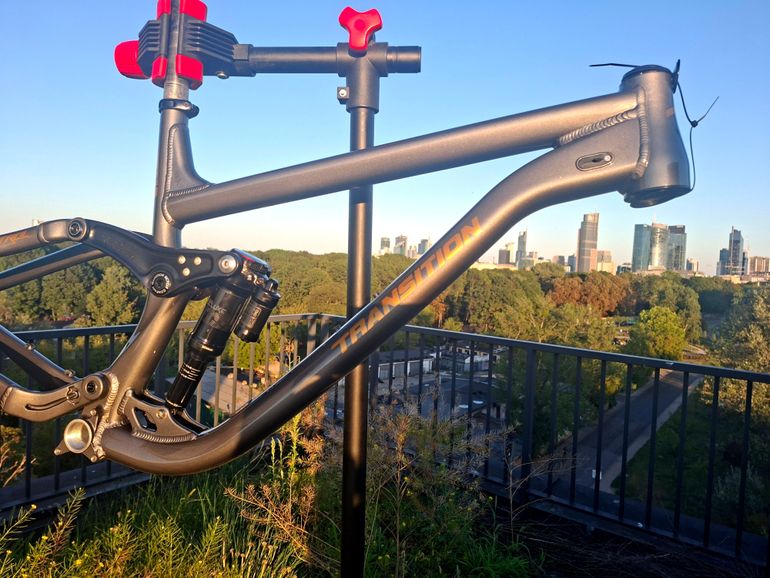 Used Transition Patrol Alloy Frameset 2020 Frameset 2020 Mountainbike, Light Gray, 27.5 — image 6 of 12