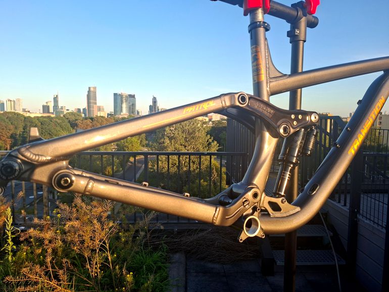 Used Transition Patrol Alloy Frameset 2020 Frameset 2020 Mountainbike, Light Gray, 27.5 — image 3 of 12