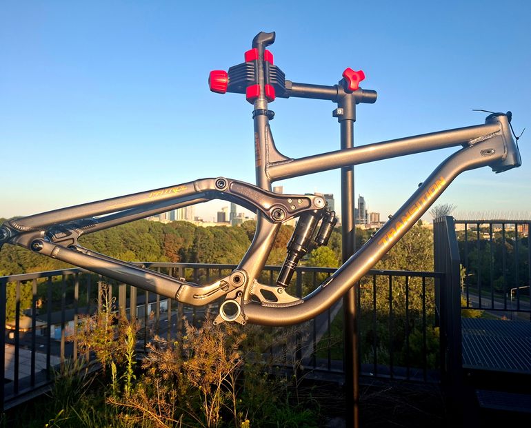 Used Transition Patrol Alloy Frameset 2020 Frameset 2020 Mountainbike, Light Gray, 27.5 — image 1 of 12