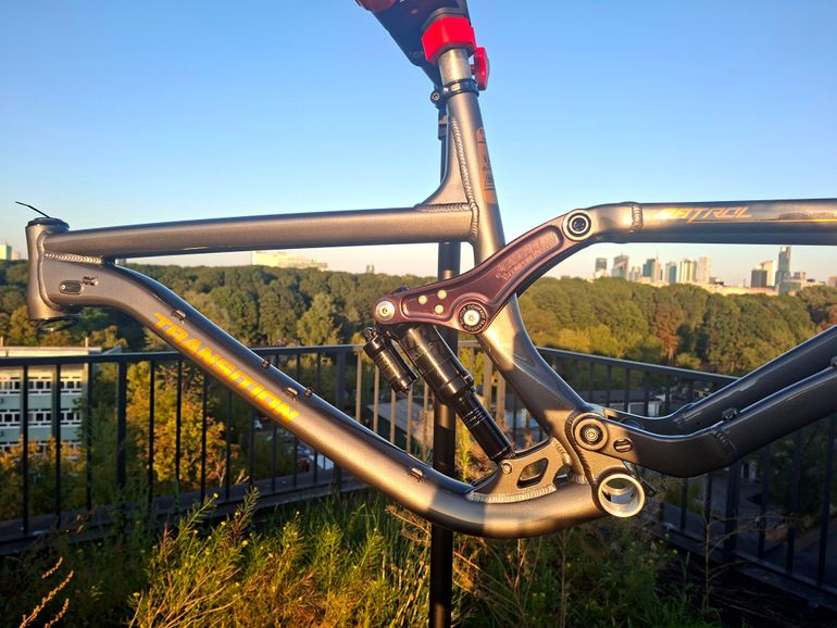 Used Transition Patrol Alloy Frameset 2020 Frameset 2020 Mountainbike, Light Gray, 27.5 — image 5 of 12