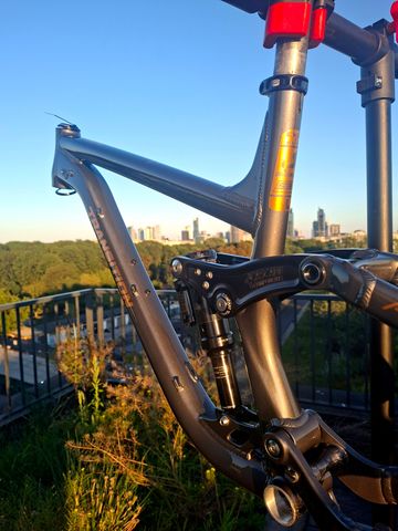 Used Transition Patrol Alloy Frameset 2020 Frameset 2020 Mountainbike, Light Gray, 27.5 — image 11 of 12