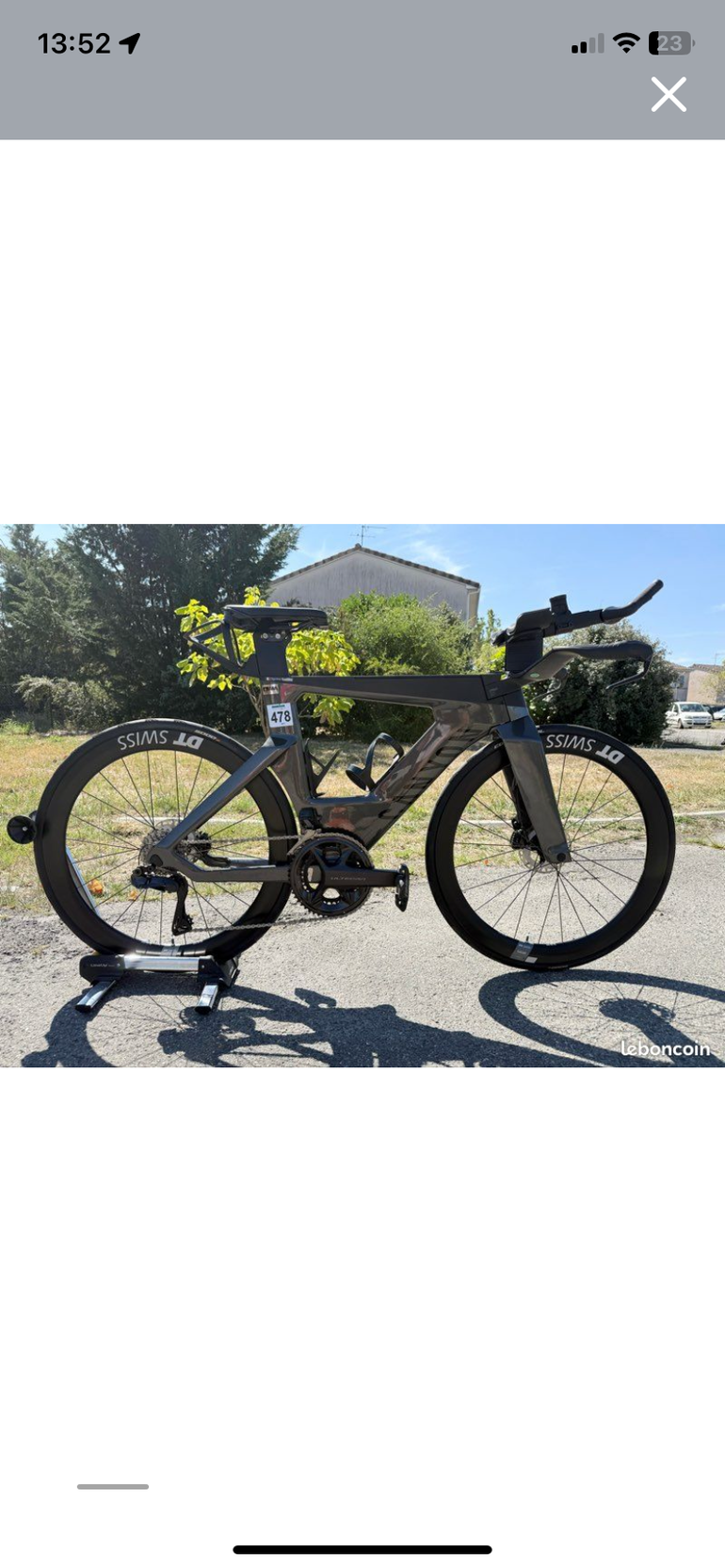 Brugt Canyon Speedmax CF SLX 8 Di2 2024 2024 Road & Gravel — billede 2 af 7
