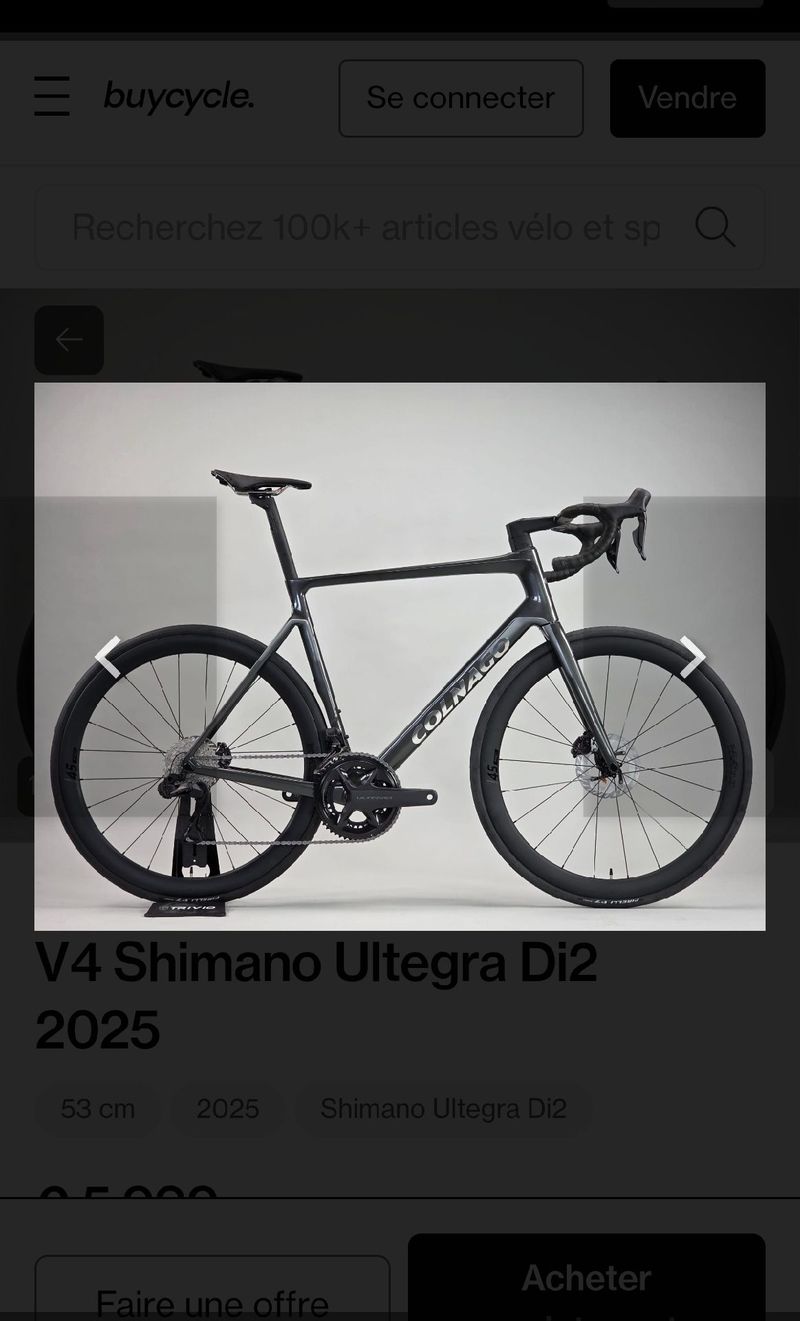 Colnago V4 Shimano 105 Di2 2025 2025 Road & Gravel d'occasion