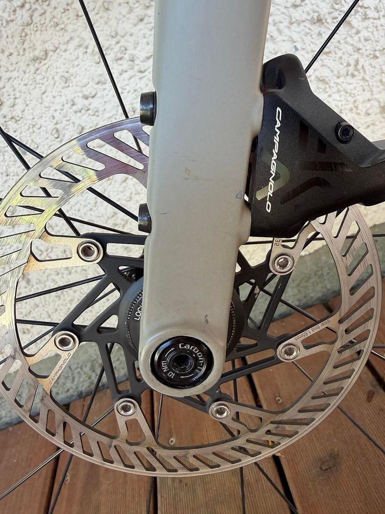 Used Open U.P. 2019 Frameset 2019 Road & Gravel, Light Gray — image 7 of 9