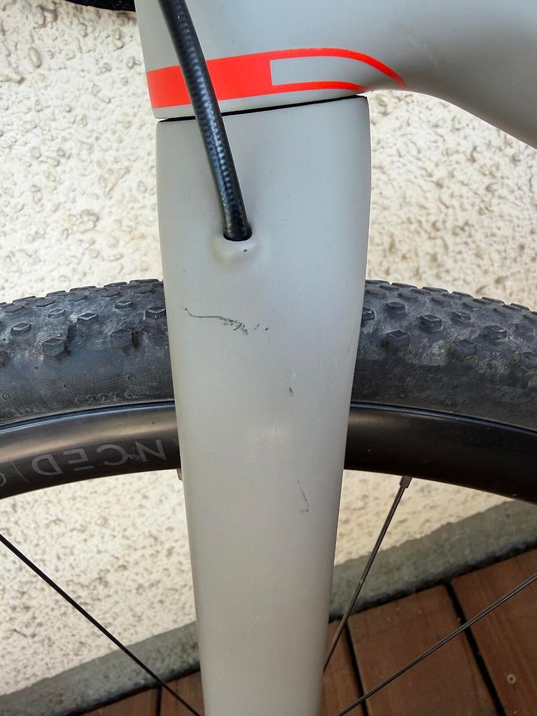 Used Open U.P. 2019 Frameset 2019 Road & Gravel, Light Gray — image 8 of 9