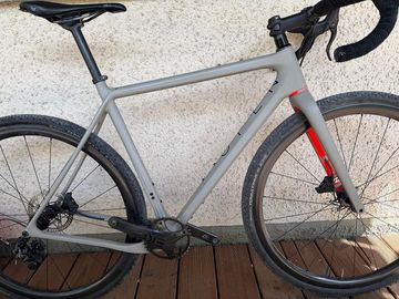Used Open U.P. 2019 Frameset 2019 Road & Gravel, Light Gray — image 2 of 9