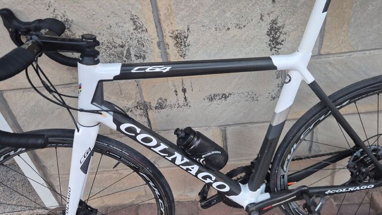 Used Colnago C64 Campagnolo Super Record 2019 Road & Gravel, White — image 10 of 11