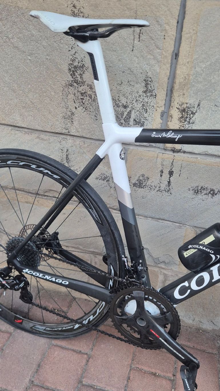 Used Colnago C64 Campagnolo Super Record 2019 Road & Gravel, White — image 5 of 11