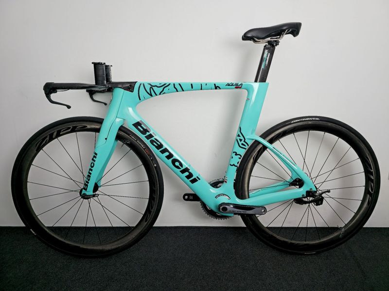 Tweedehands Bianchi Aquila CV Ultegra 2020 Frameset 2020 Road & Gravel