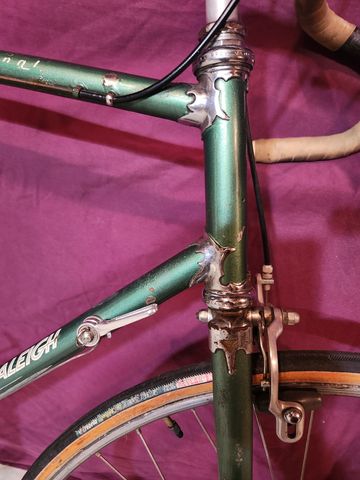 Used Raleigh International 1974 Road & Gravel, Green — image 2 of 7