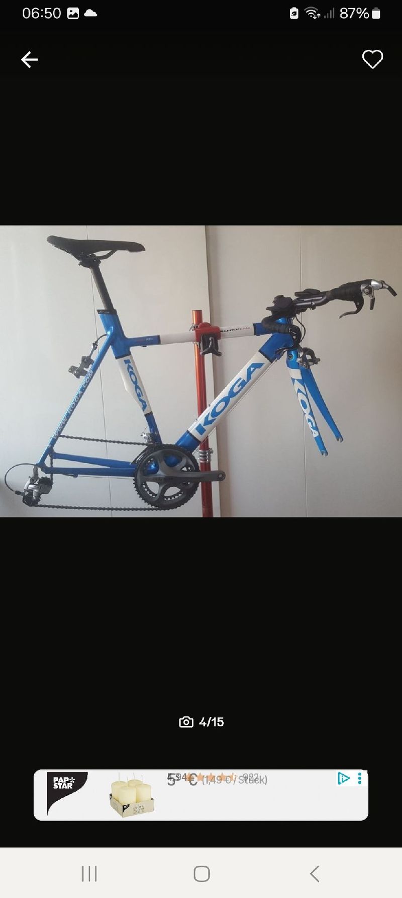 Tweedehands Koga Custom Frameset 2009 Road & Gravel