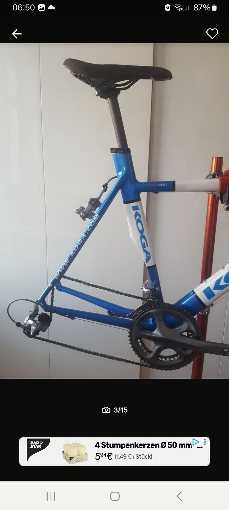 Použité Koga Custom Frameset 2009 Road & Gravel — obrázek 8 z 13
