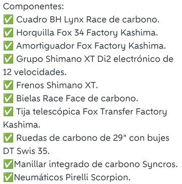 Brugt BH Lynx Shimano Deore XT Di2 2024 Mountainbike — billede 7 af 7