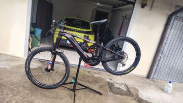 Gebrauchtes Giant Reign E+ 2 2023 2023 Mountainbike, Rot, 27.5 — Bild 4 von 13