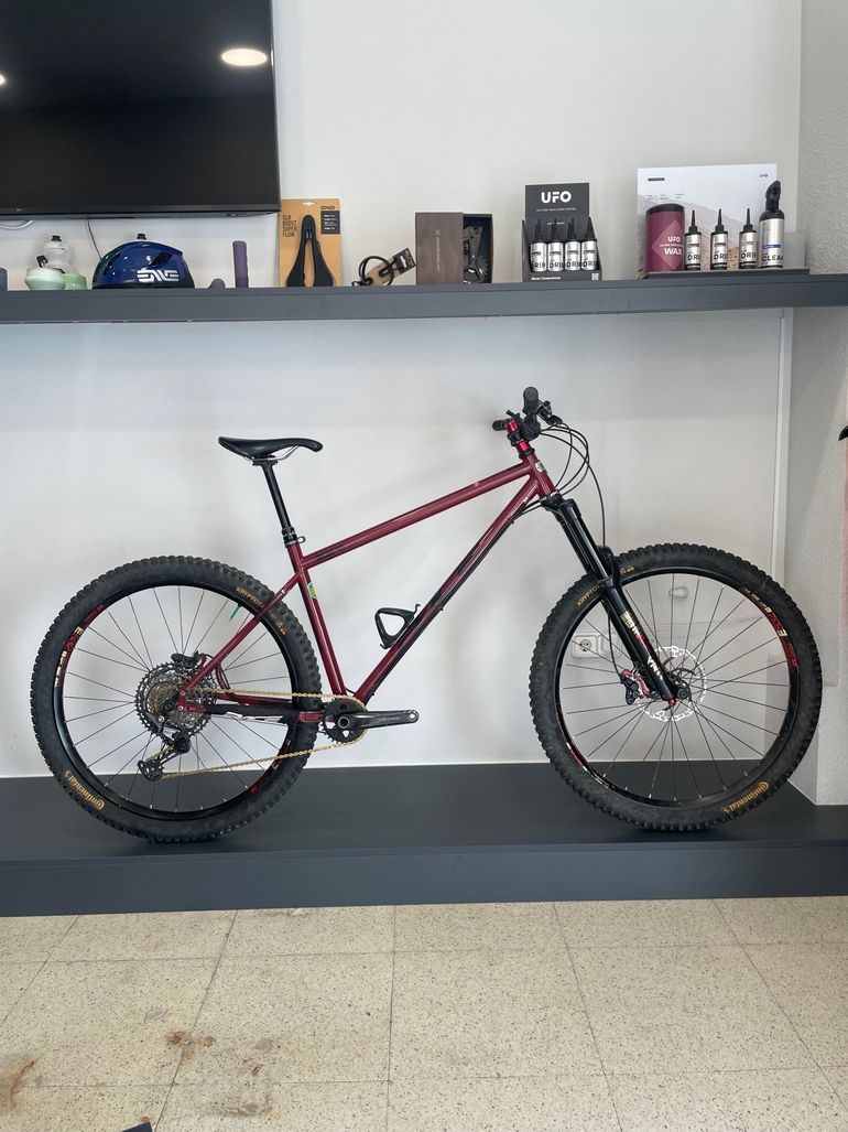 Gebrauchtes pace cycles RC529 2022 Mountainbike, Rot — Bild 4 von 5