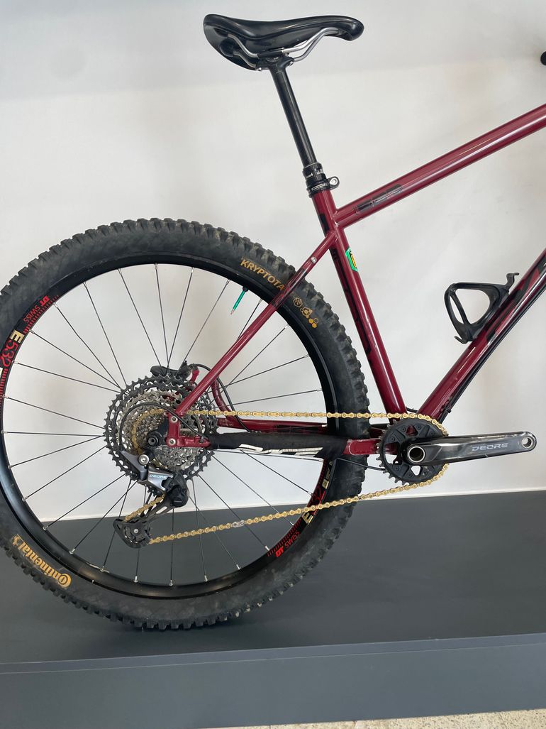 Gebrauchtes pace cycles RC529 2022 Mountainbike, Rot — Bild 3 von 5
