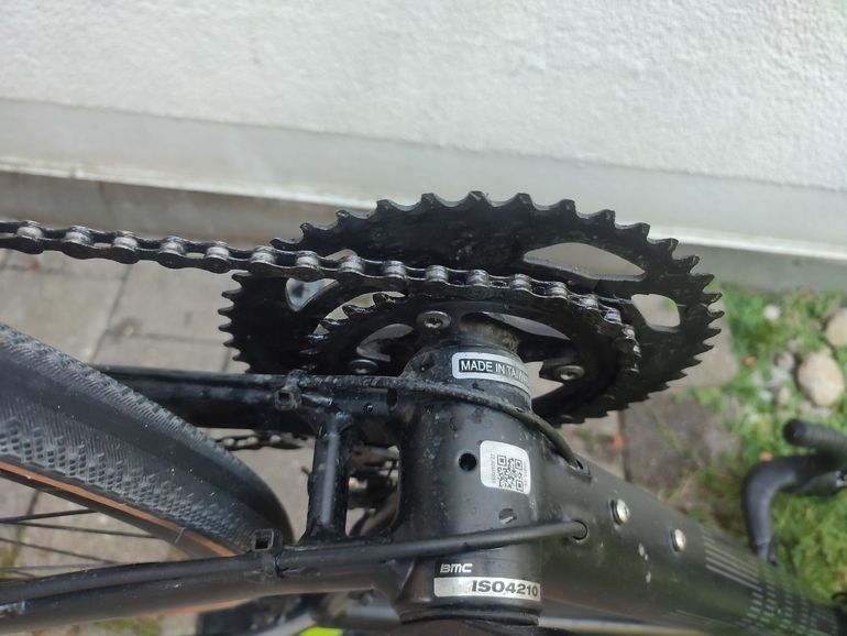 Used BMC Roadmachine AL X TWO 2023 2023 Road & Gravel, Black — image 16 of 19