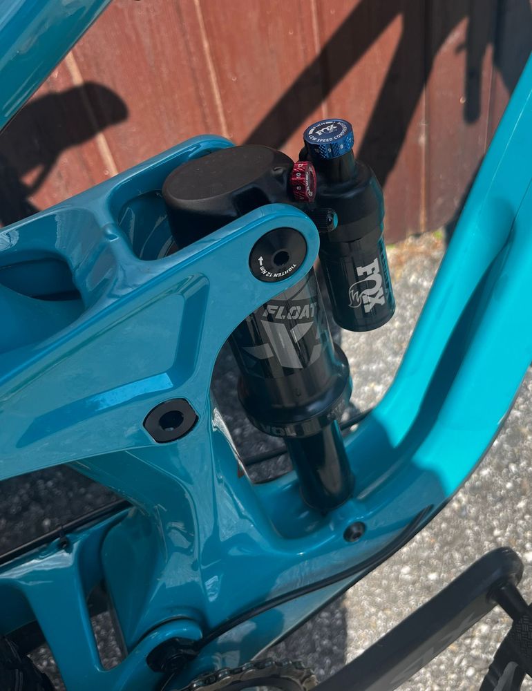 Used Kona Process 153 CR 2025 2025 Mountainbike, Blue, 29, 27.5 — image 4 of 6
