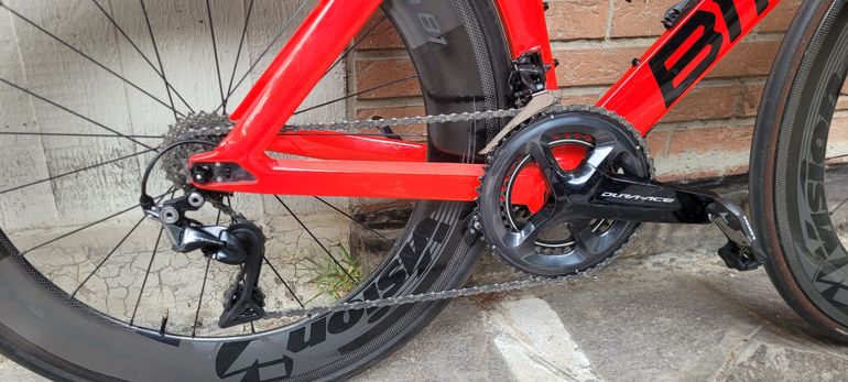 Used BMC Timemachine ONE 2023 2023 Road & Gravel, Red — image 3 of 10