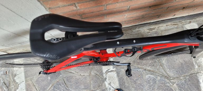 Used BMC Timemachine ONE 2023 2023 Road & Gravel, Red — image 9 of 10