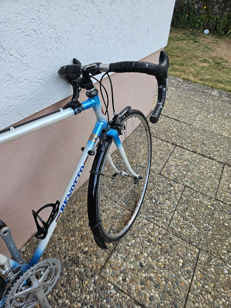 Gebrauchtes Benotto Custom Campagnolo Veloce 1990 Road & Gravel, Blau — Bild 5 von 5