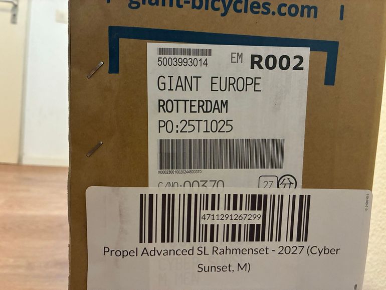 Brugt Giant Propel Advanced SL 0-DA 2027 Frameset 2027 Road & Gravel — billede 2 af 4