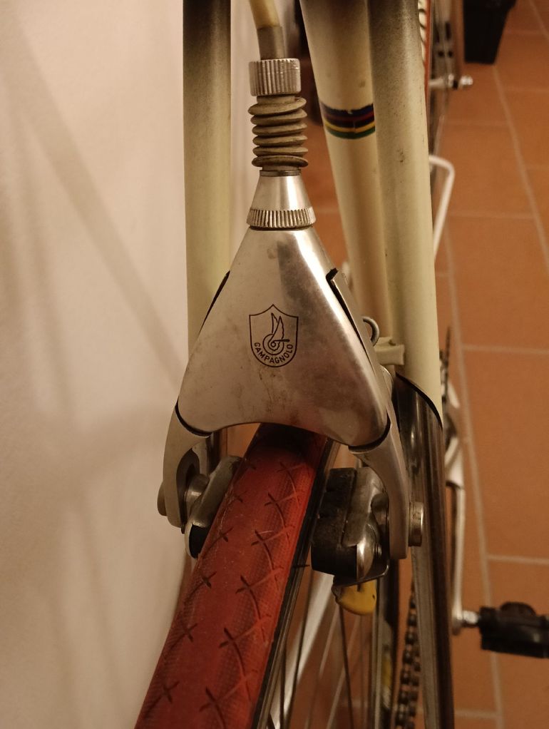 Gebrauchtes Spezzotto Custom Campagnolo Super Record 1979 Road & Gravel, Weiß — Bild 3 von 6