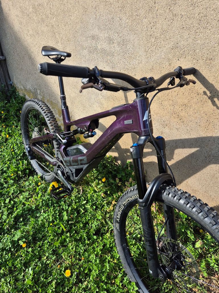 Lapierre GLP Elite SRAM GX Eagle AXS 2024 Mountainbike usato, Viola — immagine 4 di 6