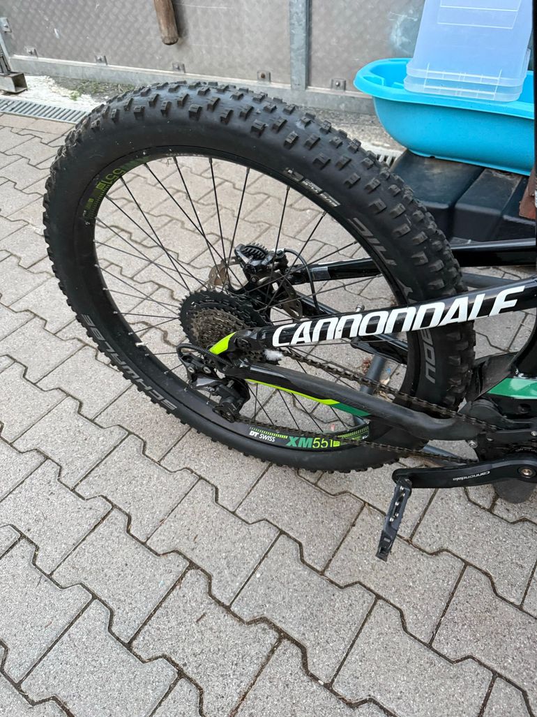 Gebrauchtes Cannondale Moterra 1 2018 2018 Mountainbike, Schwarz, 27.5 — Bild 8 von 9