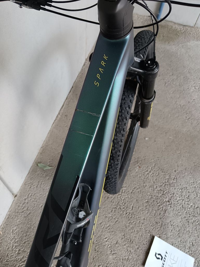 Brugt Scott Spark RC Team Issue AXS 2022 2022 Mountainbike — billede 7 af 8