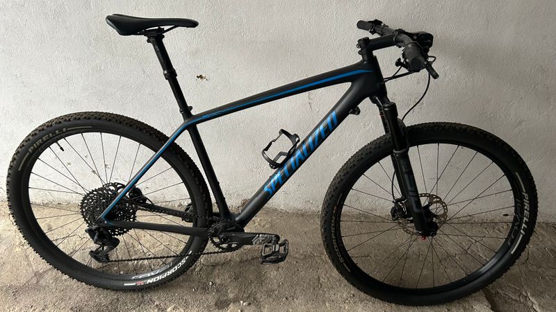 Tweedehands Specialized Epic Hardtail Comp Carbon World Cup 2017 2017 MTB